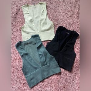 Out From Under Seamless Plunge Bra Tops (3)